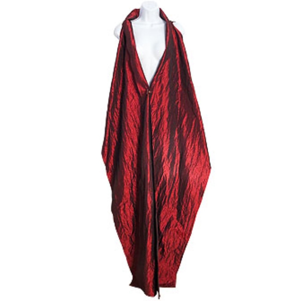 European Red Evening Dress - Picture 8 of 8